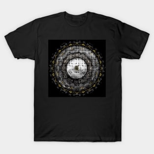 Medieval Gothic Space Metalwork Mandalas T-Shirt